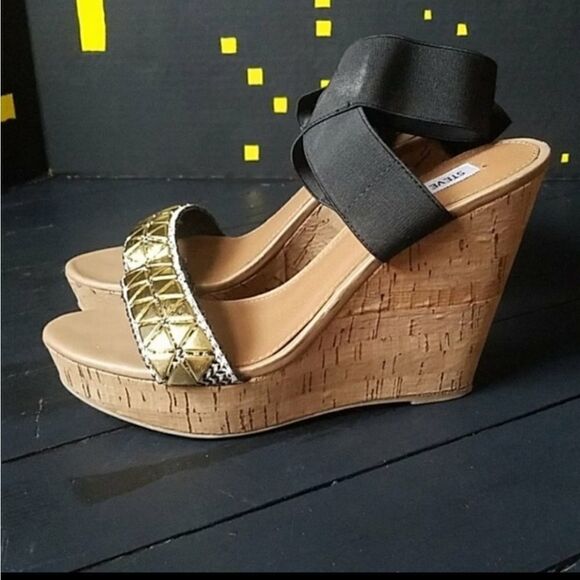 🍂 Steve Madden Roperr Wedges - Picture 3 of 8